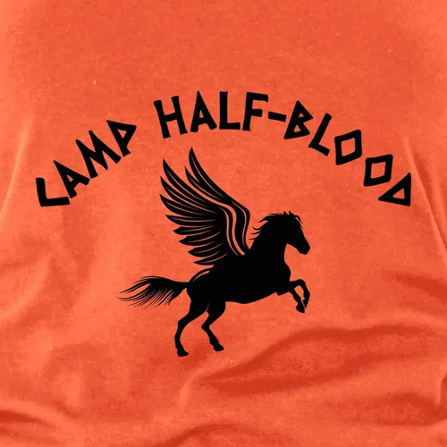 Vista 3 de shop4ever Camiseta Camp Half Blood Demigods para mujer