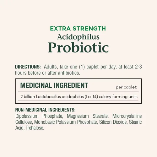 Vista 3 de Nature's Bounty Probiótico Acidophilus 2 mil millones, 150 cápsulas