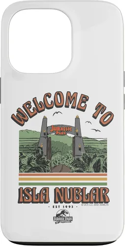 Vista 10 de Funda para iPhone 12 mini Jurassic Park Welcome to Isla Nublar