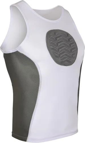Vista 7 de Exxact Sports Protector de pecho de béisbol juvenil – Camiseta deportiva sin mangas acolchada de compresión, protector de pecho de sóftbol (jóvenes)