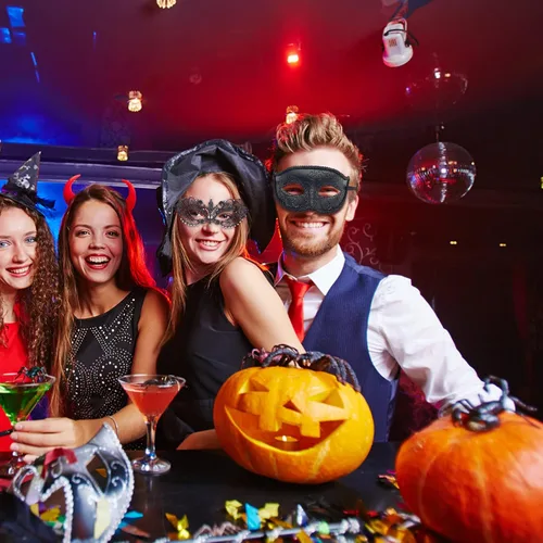 Vista 2 de Vtrem Máscara de mascarada para parejas juego de máscaras negras para fiesta de Mardi Gras para mujeres, hombres, papá, hija, graduación, pareja