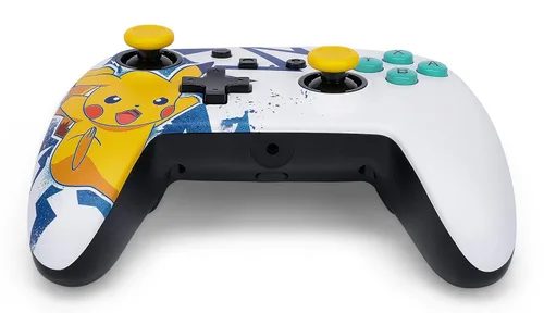 Vista 8 de PowerA Enhanced Wired Controller for Nintendo Switch - Pikachu High Voltage