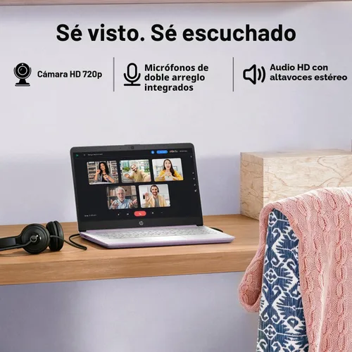 Vista 7 de HP OmniBook 3 16 pulgadas 2K nuevo modelo portátil con Microsoft 365, Qualcomm 8-Core CPU para Copilot+, 16 GB de RAM, 512 GB SSD, teclado Negro
