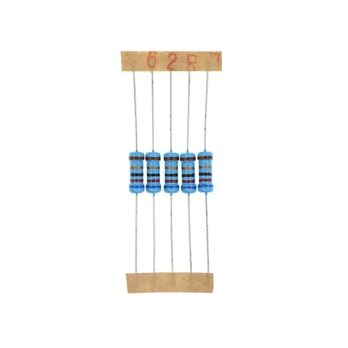 Vista 104 de 100PCS 1 vatios 1W 0R1 0.1 ohmios 1% resistencia de película metálica