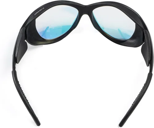 Vista 3 de MCWlaser Gafas de seguridad láser de CO2 10600nm Gafas de seguridad OD5+Profesional de protección láser tipo reflectante