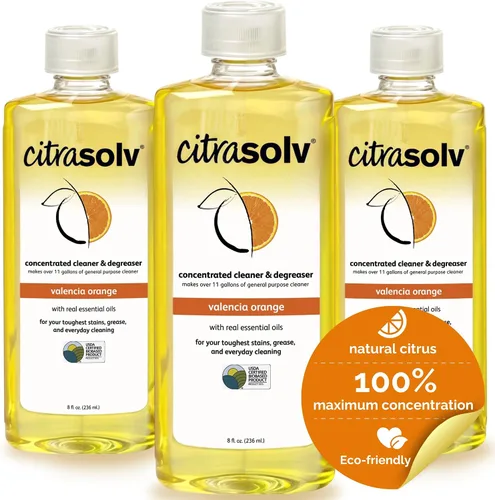 Vista 20 de Citra Solv Limpiador y Desengrasante Concentrado, Desodorizante, Hogar y Exterior, Removedor de Adhesivos, Diluyente de Pintura, Aceite Natural