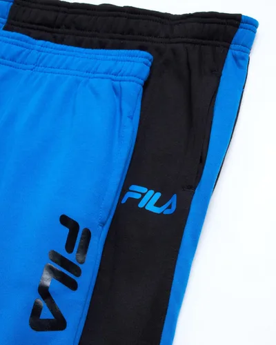 Vista 3 de Fila Pantalones deportivos para niños, paquete de 2 pantalones deportivos de forro polar, pantalones deportivos para niños, S-XL