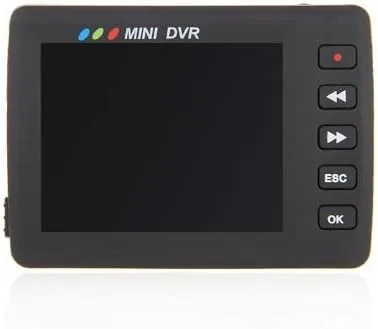 Vista 3 de Toworld18 2.5 "LCD Angel Eye Portable Mini Video Grabación Botón DVR Video Recorder Cámara KS-650M