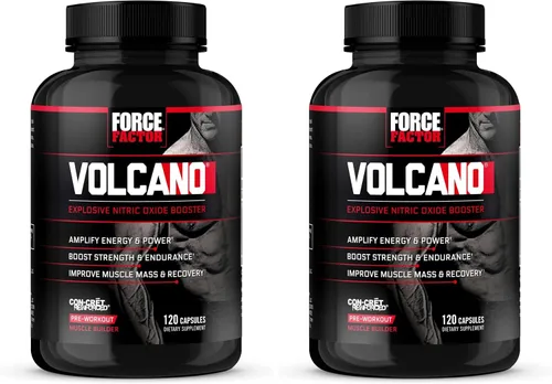 Vista 11 de Force Factor 2, próxima generación óxido nítrico Booster, FFS-VLC120XX-FG, Volcano, 1, 1