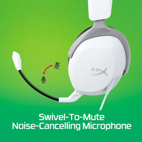 Vista 7 de HyperX CloudX Stinger 2 Core - Auriculares para juegos de Xbox, ligeros, con micrófono, función de girar para silenciar, controladores de 40 mm