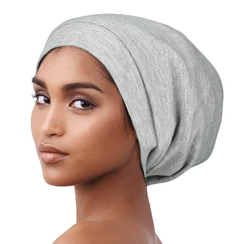 Vista 99 de Alnorm - Gorro con forro de satén y suave banda elástica para hombres y mujeres, talla única Se ajusta a la mayoría