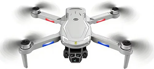 Vista 10 de Remote Control Aerial Drone with 3-Camera 8K HD Brushless Power Intelligent Avoidance Obstacle Trajectory Flight, Optical Flow Hover, Gesture