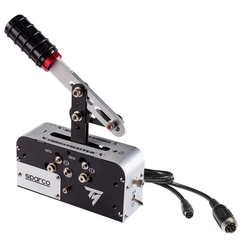 Vista 2 de Thrustmaster TSS Handbrake Sparco Mod+ handbrake and sequential shifter for PS5 PS4 Xbox Series XS Xbox One PC