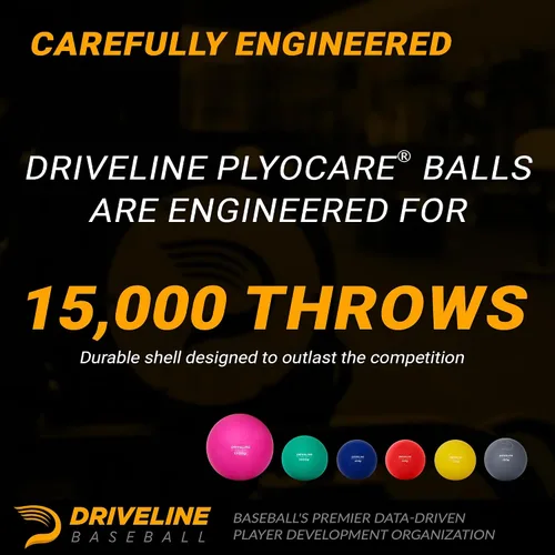 Vista 3 de Driveline Baseball PlyoCare Balls - Pelotas de entrenamiento de lanzamiento ponderadas + programa gratuito de 16 semanas