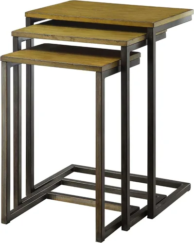 Vista 10 de Carolina Silla y mesa Madison - Mesa anidable, juego de 3