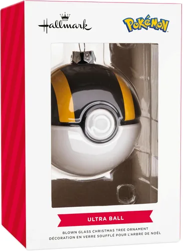 Vista 7 de Hallmark Adorno de Navidad Pokémon (Ultra Ball)