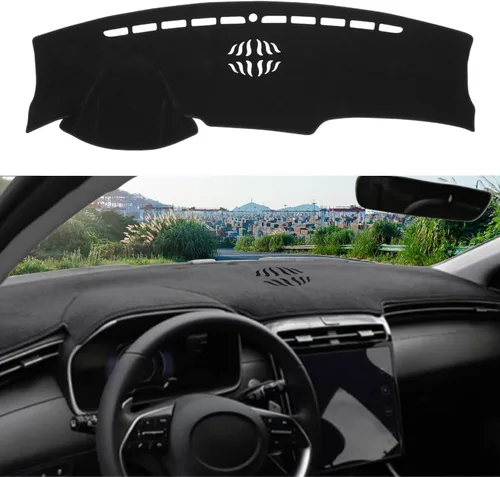 Vista 12 de Funda para salpicadero, almohadilla para salpicadero, tapete acolchado, personalizado para Hyundai Tucson 2016 2017 2018, accesorios, protector