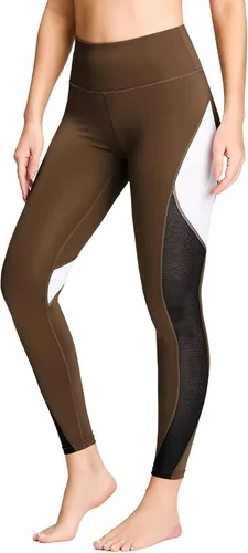 Vista 31 de Malla Queenieke 8030 de yoga, para correr, leggings con color combinado, para mujer