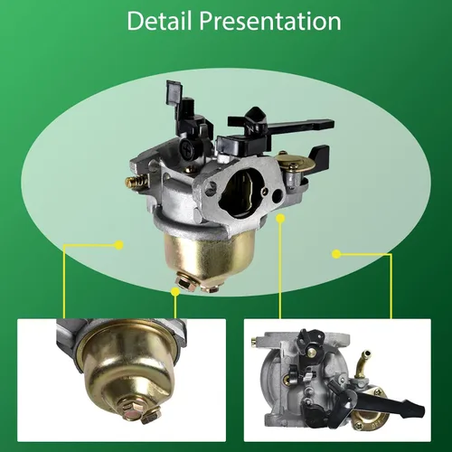 Vista 5 de 0J88870123 Reemplazo del carburador para Kohler SH265 Engine 18 853 16-S 1885316s 2500-3000 PSI Lavadora a presión 0059870 6.5hp 196cc Motor