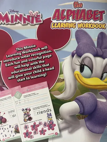 Vista 7 de Minnie Mouse Alphabet Learning Workbook