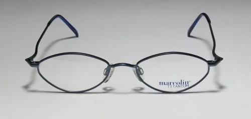 Vista 3 de Marcolin 2031 MensWomens Designer Full-Rim Shape Titanium Light Weight Classy EyeglassesGlasses