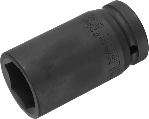 Vista 14 de uxcell Enchufe de impacto profundo de 0.669 in y 12 puntos de 3/4 pulgadas, acero CR-MO 3.071 in de longitud, tamaños métricos