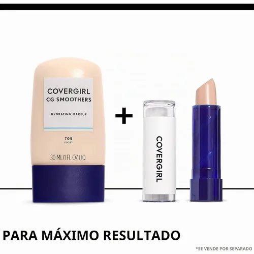 Vista 8 de Maquillaje líquido CoverGirl Smoothers, 1 onza
