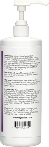 Vista 9 de Crema calmante de magnesio 32 oz