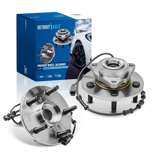 Vista 22 de Detroit Axle - 2.2L Bujes de rodamiento de rueda delanteros de 2 piezas para Honda Accord 90-97, 97 Acura CL, 2 rodamientos de ruedas y conjunto