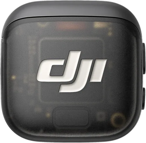 Vista 8 de DJI Receptor de micrófono 3, mini micrófono inalámbrico para iPhone/cámara/Android, ligero e intuitivo, micrófono de solapa, flotador de 32 bits