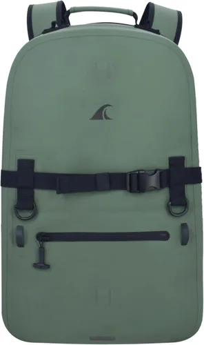 Vista 7 de Breakwater Supply™ Mochila impermeable IP68 sumergible con cierres herméticos Para portátil, viajes al aire libre Fogland 25L 20L 15L, 25 L