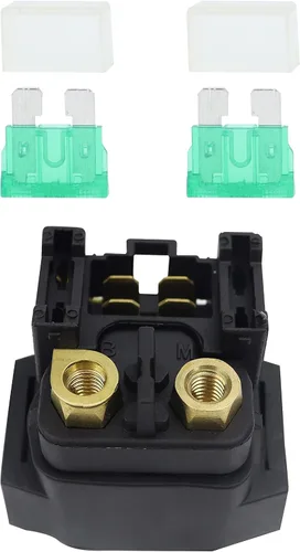 Vista 6 de Motor de arranque y solenoide de relé compatible con Yamaha Raptor 660 Yfm660 2001 2002 2003 2004 2005
