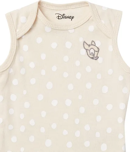 Vista 2 de Tienda Essentials Disney Star Wars Body sin mangas para niña princesa, paquete de 6