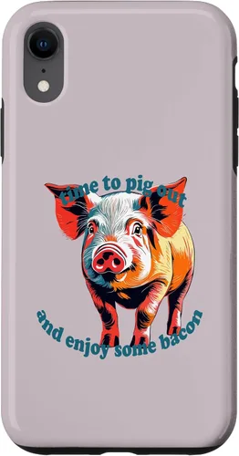 Vista 8 de iPhone 15 Time To Pig Out on National Pig Day Case