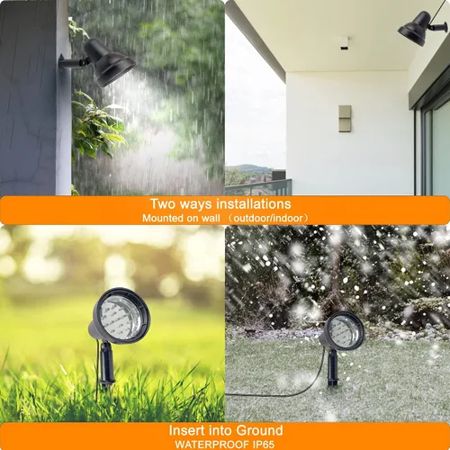 Vista 5 de SUNLONG Focos solares para exteriores, impermeables, brillantes, luz de pared LED, luz de inundación de seguridad, alimentada por energía solar