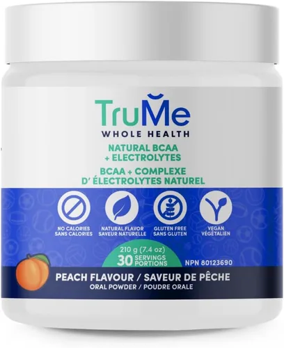 Vista 13 de TruMe Clean - Polvo de electrolitos BCAA vegano - Cereza - 2:1:1 sin azúcar sin sucralosa BCAA Aminoácidos Suplemento para mujeres/hombres