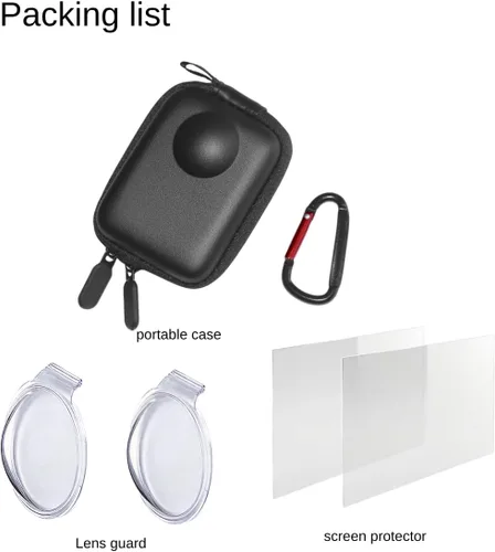 Vista 9 de Osmo 360 Kit de protección: protector de lente, funda portátil y protector de pantalla, juego de defensa todo en uno