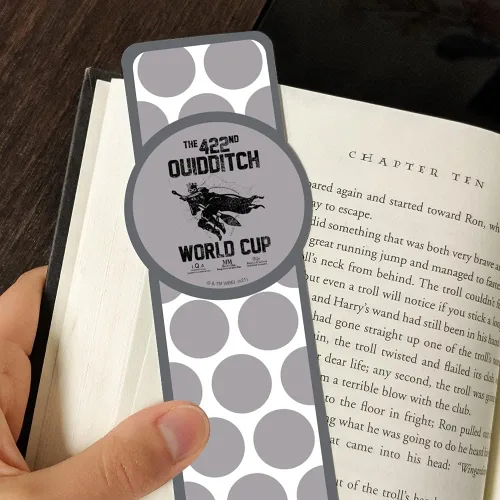 Vista 3 de Harry Potter Quiddith World Cup Set of 3 Glossy Laminated Bookmarks