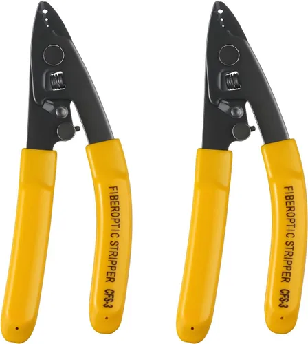 Vista 7 de CFS-3 Pelacables de fibra óptica de 3 orificios de puerto de fibra óptica con mango de 6 pulgadas - Llave hexagonal ajustable para chaqueta