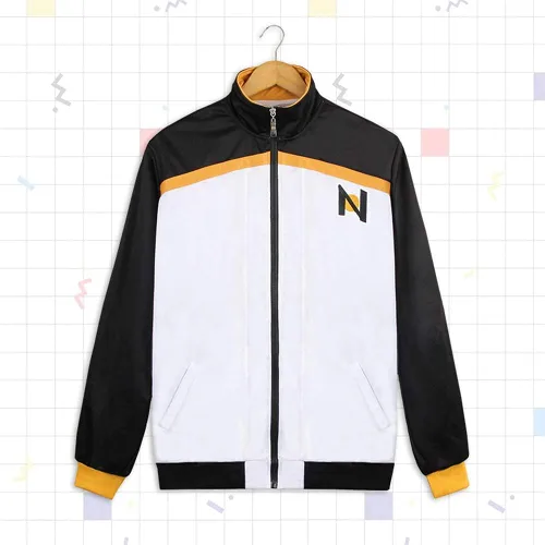 Vista 2 de KINOMOTO Natsuki Subaru Cosplay Chaqueta Anime Re Zero Starting Life in Otro Mundo Traje Deportivo Uniforme