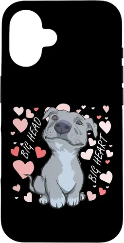 Vista 28 de iPhone 11 Pro Max Big Heart Pitbull Pibble Mom - Estuche de regalo