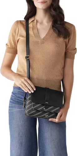 Vista 5 de Fossil - Bolsa de mano cruzada y pequeña Kinley para mujer