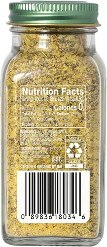 Vista 2 de Simply Organic Adobo Seasoning, certificado orgánico, sin OMG, 4.41 onzas, paquete de 6