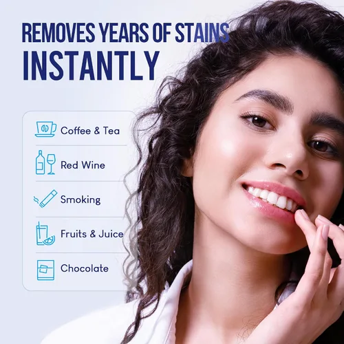 Vista 7 de VieBeauti Paquete de blanqueamiento dental - 3 bolígrafos blanqueadores y kit de blanqueamiento LED con gel remineralizante - Blanqueamiento dental