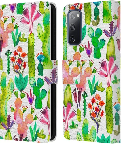 Vista 82 de Head Case Designs Officially Licensed Ninola Brushstrokes Black Summer Patterns Leather Wallet Case Compatible with Samsung Galaxy A07 4G