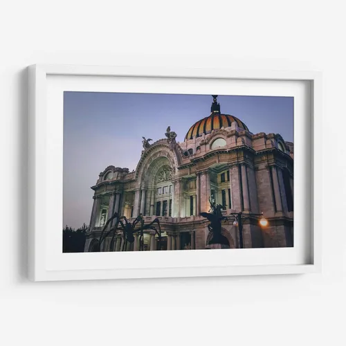 Vista 8 de Canvas Lab Petite Maman in Bellas Artes by DaguerroMX 11 x 7 in Fine Art Framed Print, Frame Color: Black, With Mat