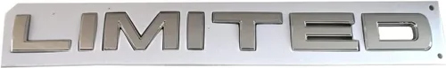 Vista 3 de 1 placa de identificación limitada de 13 pulgadas de repuesto para Chrysler RAM OEM (cromado)