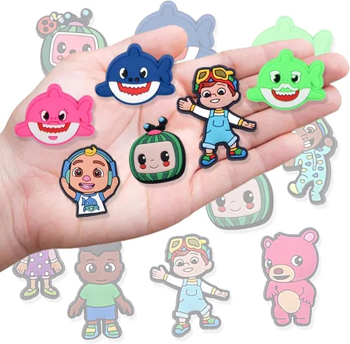 Vista 2 de ANLANESHOP Dibujos animados zapatos encantos de decoración de zapatos de videojuegos encantos película PVC zapato encanto para zapatos, Plástico, No