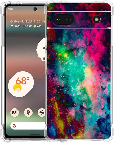 Vista 18 de Pixel 6a - Funda protectora de poliuretano termoplástico (TPU) resistente a los arañazos y a prueba de golpes para Google Pixel 6a