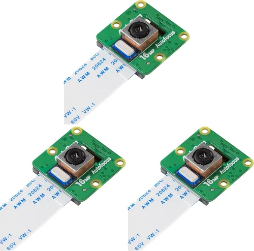 Vista 9 de Arducam Módulo de cámara de enfoque automático de 16MP para Raspberry Pi con carcasa ABS, IMX519 Cámara de enfoque automático de alta resolución